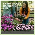 thumbnail image 5 of CONCETTA Wooden Raised Garden Bed - Elevated Planter Box with Drainage & Liner, 72" x 23" x 30" for Backyard/Patio/Balcony (Gray), 5 of 11