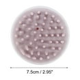 thumbnail image 5 of Unique Bargains 1 Pc Hair Brush Hat-shaped Scalp Scrubber Purple, 5 of 6