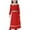 Red, variant on Herrnalise Muslim Long Dress Medium Big Girls Long Sleeve Doll Collar Colorblock Dress toddler clothes