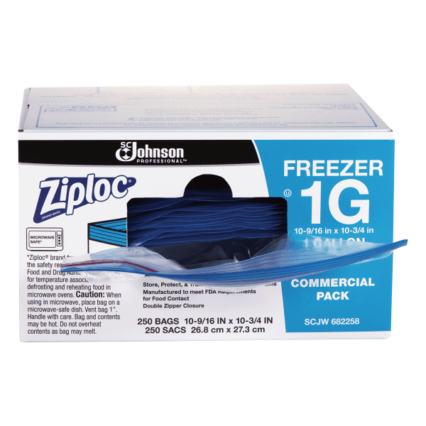 Ziploc 1/2 Freezer Bags , 144 Count