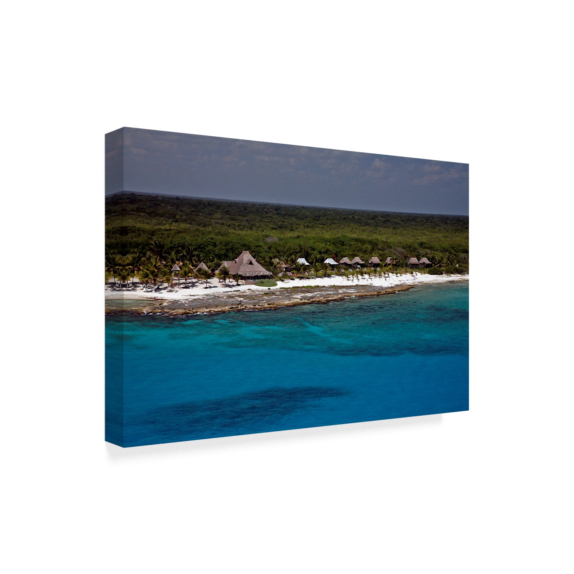 Trademark Fine Art 'Belize 2' Canvas Art by J.D. McFarlan