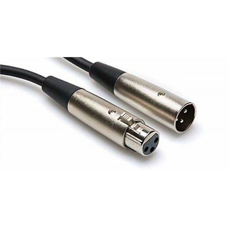 UPC: 0728736008038 | 03  Hosa 3-Pin XLR Male to XLR Female Balanced Interconnect Cable