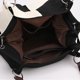 thumbnail image 1 of Bolsa de hombro de lona de compras de gran capacidad Color de contraste para el trabajo (Negro) Ndcxsfigh Para Estrenar, 1 of 8