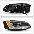 thumbnail image 6 of For 2011-2018 Volkswagen Jetta Halogen Model Headlights Headlamp Right/Passenger, 6 of 8