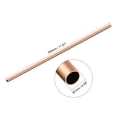 thumbnail image 2 of Uxcell 7mm OD 0.25mm Wall Thickness 300mm Length Copper Round Tube 3 Pack, 2 of 6