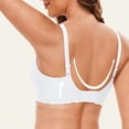thumbnail image 3 of MDUKONU Wireless Bra for Women V Comfort Wirefree T-Shirt Bra Full Coverage Support Seamless Everyday Bralettes Size: XXL White, 3 of 3