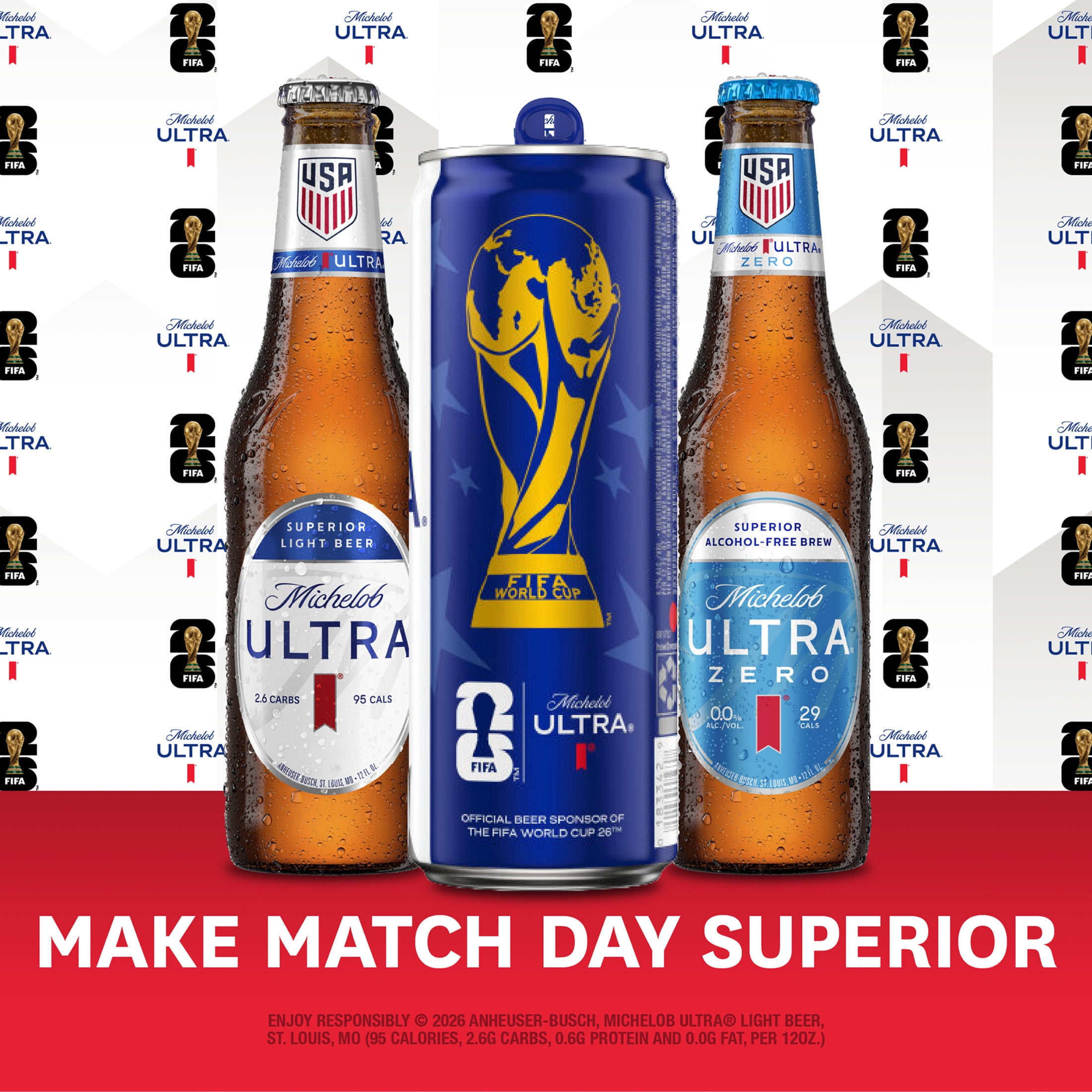 Michelob ULTRA Superior Light American Lager Beer, 24 pack, 12 fl oz Aluminum Cans, 4.2 % ABV