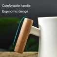 thumbnail image 3 of Bathroom Tumbler Cup with Wooden Handle Unbreakable Dental Rinsing Cup,Soft and Easy to Grip,Toothbrush Organizer for Teenager Children & Kids, 3 of 11
