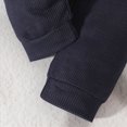 thumbnail image 7 of zuwimk Kids Toddler Boy Gentleman Outfits Button Down Shirt Suspender Pant Wedding Formal Church Suit Dress Birthday Clothes(9-12 Months,Navy), 7 of 7