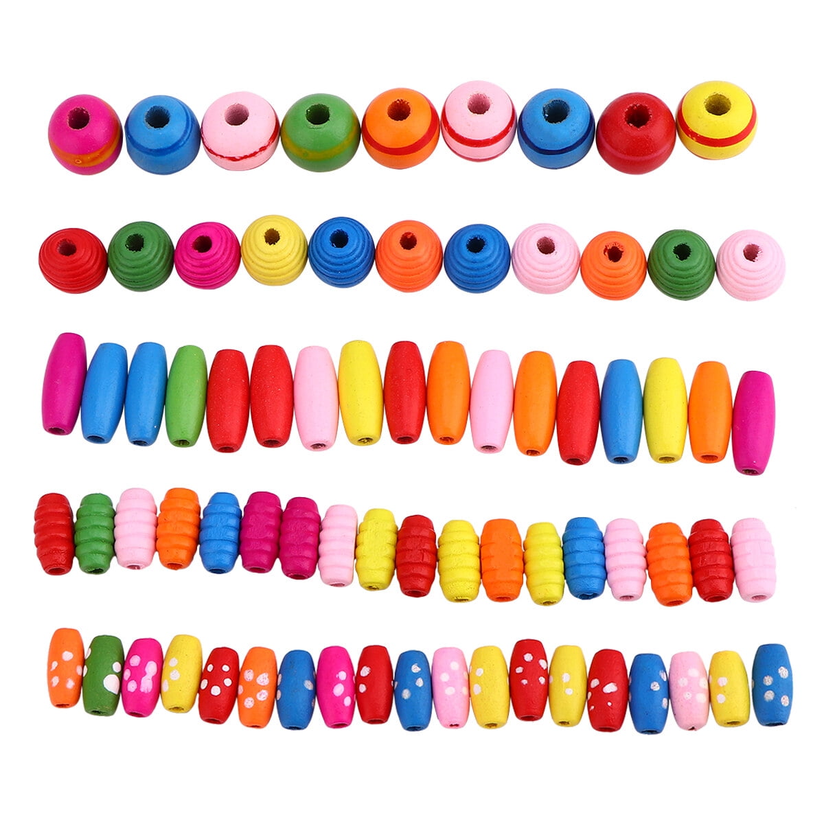 Funtopia Pony Beads for Jewelry Making, 48 Colors Plastic Beads Kit for Friendship Bracelet Making, Polymer Kandi Beads with Letter Beads for Necklace