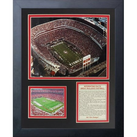 - Legends Never Die Georgia Bulldogs Sanford Stadium Framed Memorabilia