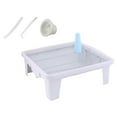thumbnail image 2 of DOLITY Mesh Grates Pet Training Toilet Potty and Drain for Dogs Convenient Pet Training White, 2 of 8