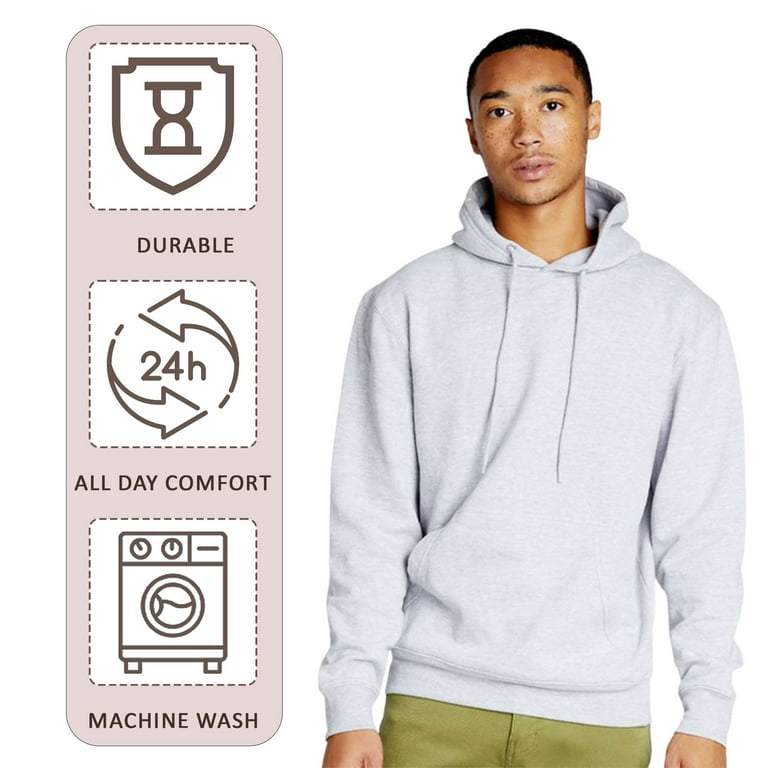 Lane Seven Unisex Future Hooded Sweatshirt, 55/45 Cotton/Polyester