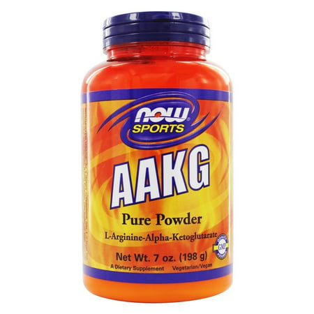 NOW Foods - AAKG poudre 100% Pure Unflavored - 7 oz