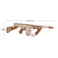 thumbnail image 2 of Rompecabezas 3d Diseño Thompson Subfusil, 2 of 6