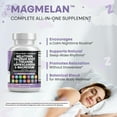 thumbnail image 5 of Clean Nutraceuticals Melatonin 10mg Valerian Root L Theanine 200mg Ashwagandha - Sleep Support for Women & Men with Magnesium Complex, Lemon Balm, Chamomile, & Passion Flower - 60 Caps, 5 of 9