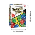 thumbnail image 3 of Rocking Dice Game,Non-Stop Fast Simultaneous Gameplay Dice Rolling Board Game,Fast-Paced Party Game for Family Game Night Travel Camping,Fun Gift for Players and Game Enthusiasts(2 Set), 3 of 6