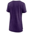 thumbnail image 3 of Women's Fanatics Branded Heathered Purple Minnesota Vikings Neck And Neck Scoop Neck T-Shirt, 3 of 3