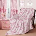 thumbnail image 6 of Soft Funny Throw Blanket Pink Bow,Coquette Girly Blanket Gifts For Kids Women Teens,Flannel Lightweight Blanket,Cute Pink Bow Bedding For Spring Preppy Decorations, 6 of 7