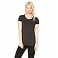 thumbnail image 3 of The Bella + Canvas Ladies Triblend Short Sleeve T-Shirt - CHAR-BLACK TRIB - L, 3 of 4