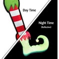 thumbnail image 5 of Bigtime Signs Stuck Elf Legs XL Car Magnet Kit | Reflective 5 Pc | Christmas Car Decor, 5 of 11