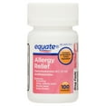 Equate Diphenhydramine HCl Capsules for Allergy Relief, 25mg, 100 Count