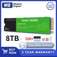 thumbnail image 2 of Western Oigital 1TB 2TB 4TB 8TB 240GB 500GB DW Green SN350 NVMe SSD PCIe 3.0 M.2 2280 Unidad de estado sólido para computadora Hasta 3200 MB/s, 2 of 5