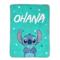 thumbnail image 1 of Lilo & Stitch Ohana Étoile Jeté, 100% Polyester, 1 of 3