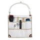 thumbnail image 3 of Ounissouiy Bolsa de almacenamiento de vajilla para exteriores, organizador de utensilios de cocina, bolsas de transporte enrollables, Camping, Almacenamiento y organización del hogar Blanco, 3 of 6