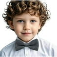 thumbnail image 4 of Children's Plaid Bow Tie Clip-On for School Uniforms - Adjustable Unisex Fabric Accessory, 4 of 6