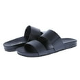 thumbnail image 2 of 【OMG-12】Unisex band slide footbed sandal +Comfort Foam Slip On Flat Sandals Casual Summer Sandals Flipflop Footwear Walking Shoes Women Girl Shoe Leather Nail Tactical, 2 of 6
