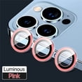 thumbnail image 1 of Protector de lente de cámara de diamante de metal para iPhone 13 14 Pro Max 14Plus Cristal de lente protectora luminosa para iPhone 11 PRO MAX 12 Mini Dengxun unisex, 1 of 2