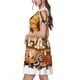 thumbnail image 2 of Balery I Love Fall Most Of All Vestidos sueltos de manga corta para mujer, vestidos de verano 2025, vestidos casuales de corte A con vuelo., 2 of 6