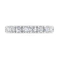 thumbnail image 3 of 14K White Gold Diamond Wedding Band Ring (0.85 Carat) (Ring Size 7.5) (I1-I2 Clarity), 3 of 4