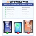 thumbnail image 2 of Protector de pantalla MoKo para Samsung Galaxy Tab S10 Plus de 12,4 pulgadas, 2 of 8