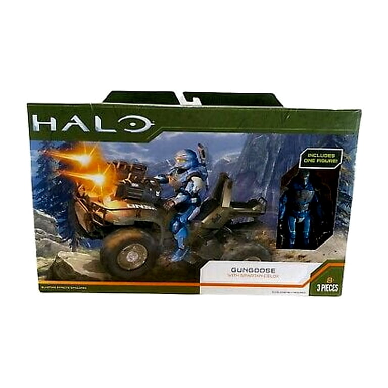 RanハローHALOヴィーガン1.8kg×3個 Jazwares Halo Infinite Series Wave 3 Toy: GUNGOOSE with 4
