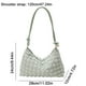 thumbnail image 3 of Bolsa De Hombro Bolso de hombro para mujer Lona plisada Bubble Cloud Underarm Bag Casual Tote (Verde) Likrtyny Para Estrenar, 3 of 3