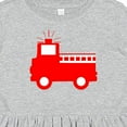 thumbnail image 4 of Inktastic Cute Red Firetruck Girls Toddler Dress, 4 of 5