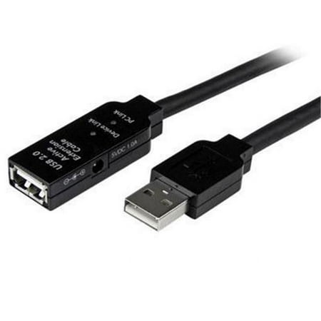 UPC: 0065030854344 | StarTech 32.81  USB 2.0 M/F Active Extension Cable Black USB2AAEXT10M