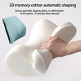 thumbnail image 4 of Qocolhg Office Chair Lumbar Pillow, Memory Foam Back Support Pillows for Car、Gaming Chair、 Home Chair, Fatigue Relief Correct Posture, Double Adjustable Straps, Travel Pillow, 4 of 8