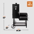 thumbnail image 6 of Oklahoma Joe's Bandera Vertical Offset Smoker, 6 of 13