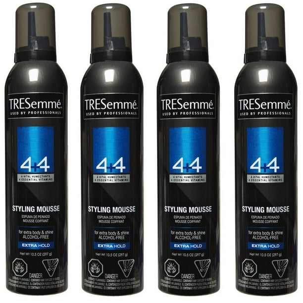 Tresemme 4+4 Alcohol Free Styling Mousse 10.5 oz HP64393 (4 Pack