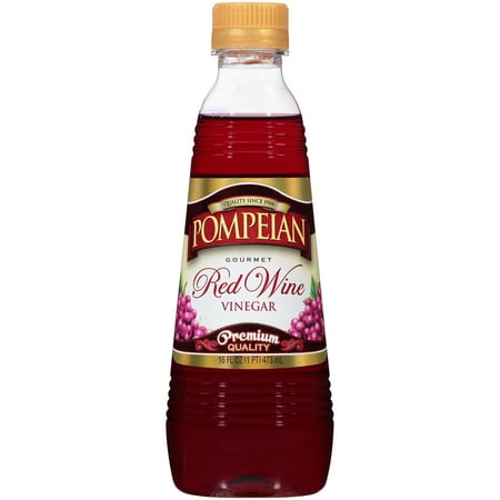 Pompeian Gourmet Red Wine Vinegar Premium Quality, 16 fl