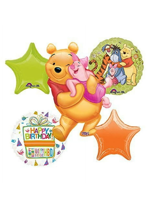 Winnie The Pooh, Tigger, Piglet and Eeyore Birthday Party