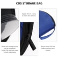 thumbnail image 5 of LEORX 1Pcs Blue Rectangular CD Storage Bag Oxford Cloth Dustproof Waterproof for Car Home Travel Daily Use, 5 of 7