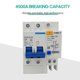 thumbnail image 5 of Disyuntor de corriente residual en miniatura 2 polos 30mA 400V Protector de fugas eléctricas MABOTO protector actual, 5 of 7