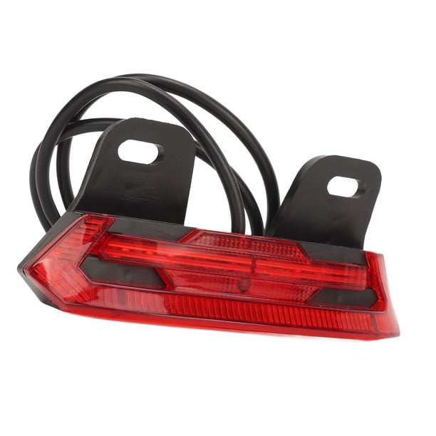 Luz De Advertencia Trasera De Bicicleta, Luz Trasera De Bicicleta Impermeable Multifunción Para Motocicletas