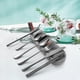 thumbnail image 3 of Nuevo Juego de Utensilios de Viaje Mejorado: Cuchillo, Tenedor, Cuchara, Palillos y Pajita., 3 of 5