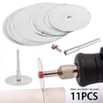 thumbnail image 1 of MesaSe 11pc Stainless Steel Rotary Saw Blade Set for Precision Woodworking - Includes Chainsaw Disc for Durable  Versatile Cuts, 1 of 6