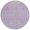 thumbnail image 2 of Addison Rugs Chantille Indoor/Outdoor Transitional Floral Lavender Washable Round Rug, 8' x 8', 2 of 6